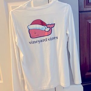 Vineyard vines Christmas  women long sleeve shirt